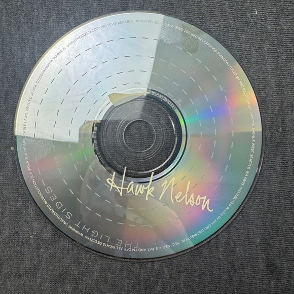 Hawk Nelson Other - Hawk Nelson The Light Sides CD 2011 BEC Recordings DIDX-630592 Pop Punk Rock